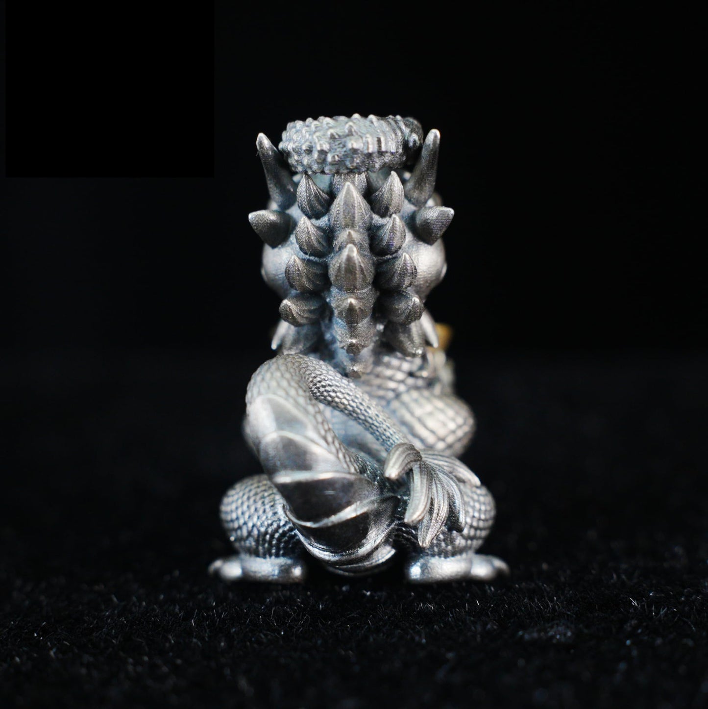 Lucky Dragon Pendant in 925 Silver & Brass | Handcrafted Feng Shui Amulet for Wealth, Protection & Good Fortune | Oriental Charm Jewelry