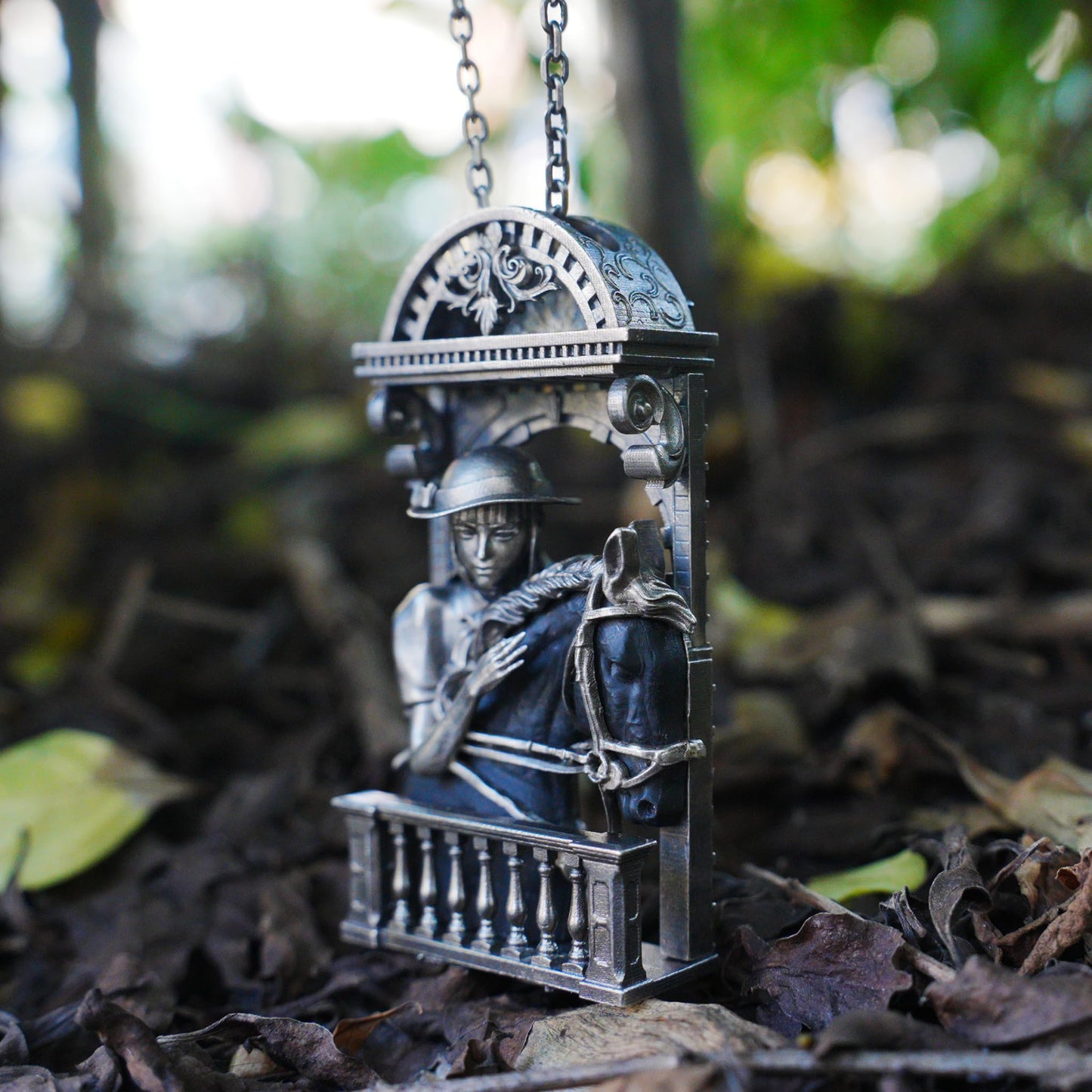 Silent Farewell Pendant | Handmade 925 Silver & Black Jade Horse Necklace | Emotional Keepsake Jewelry for Animal Lovers & Soulful Spirits