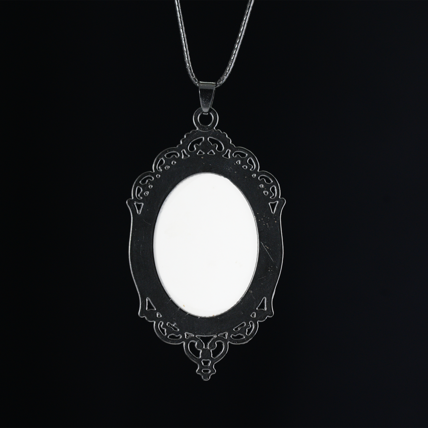 Mystic Forest Gate Pendant Necklace | Gothic Dark Art Pendant | Handmade Fantasy Statement Jewelry