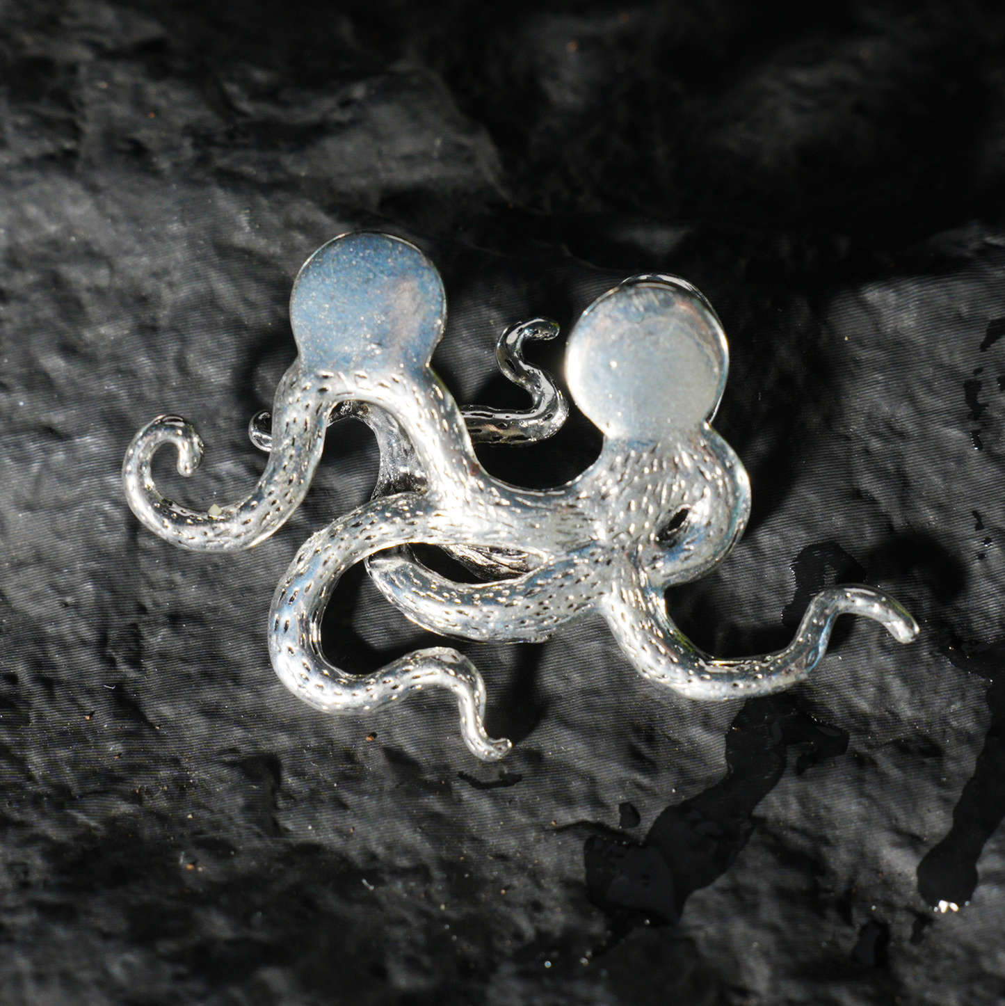 Einzigartige Oktopus-Brosche für Herrenanzüge, kreatives Finish-Design, personalisiertes High-End-Accessoire, ideal für geschäftliche und formelle Anlässe