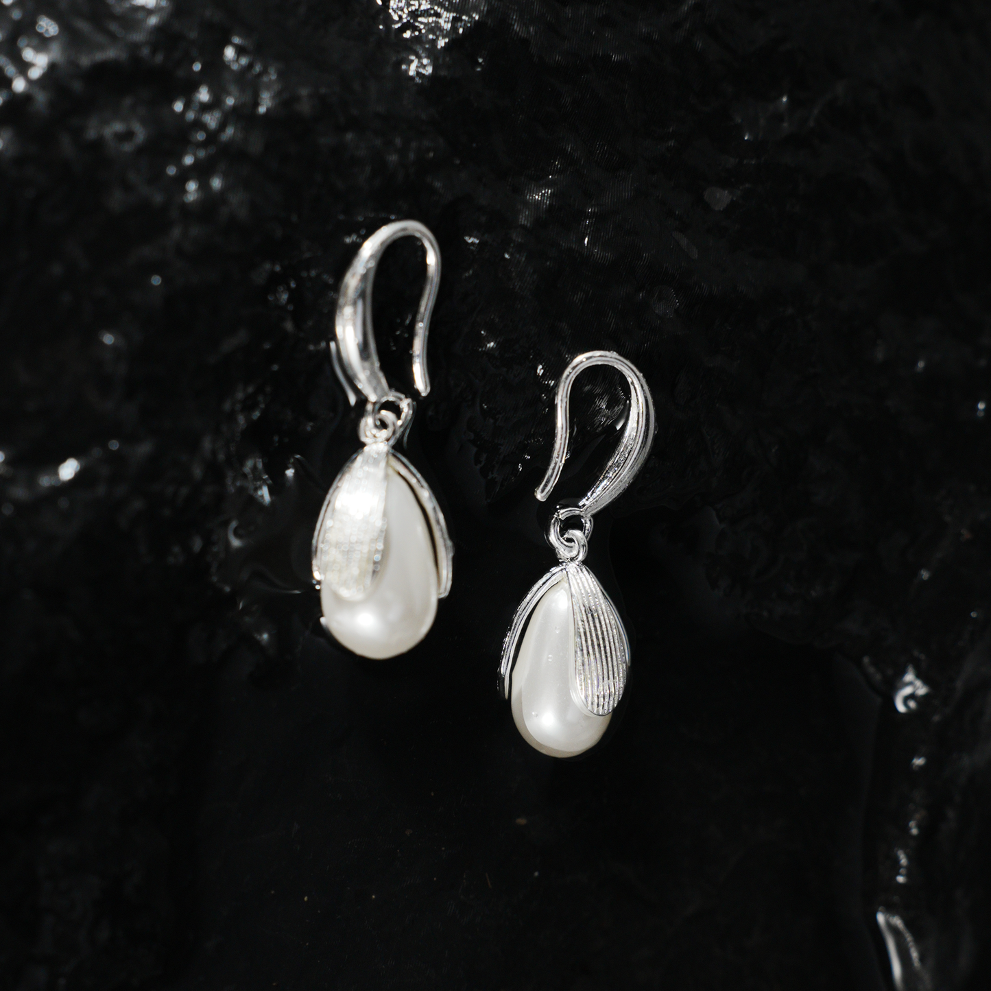 Graceful Teardrop Earrings | Elegant Dangle Hooks for Women | Timeless Gift for Her