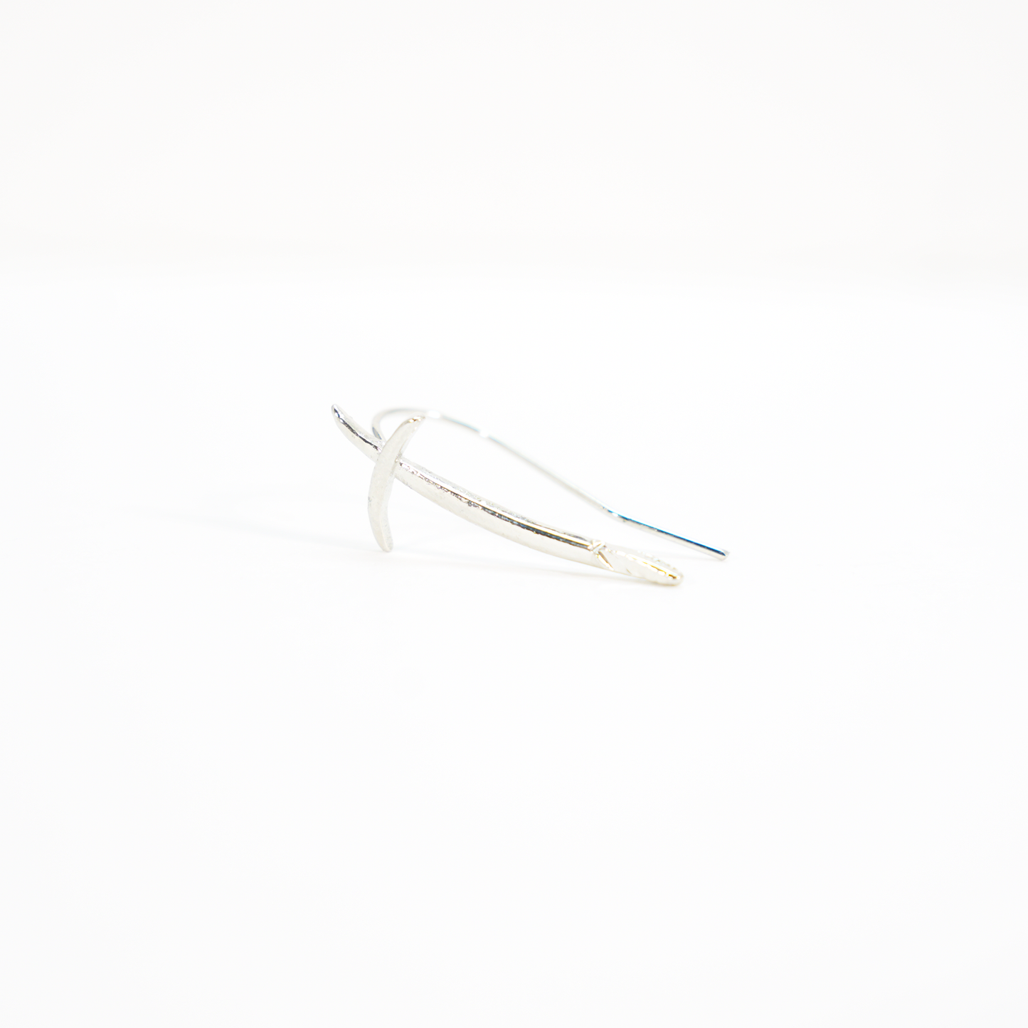 Dagger Stud Earring, Gothic Knife Ear Jewelry, Punk Minimalist Sword Piercing for Unisex