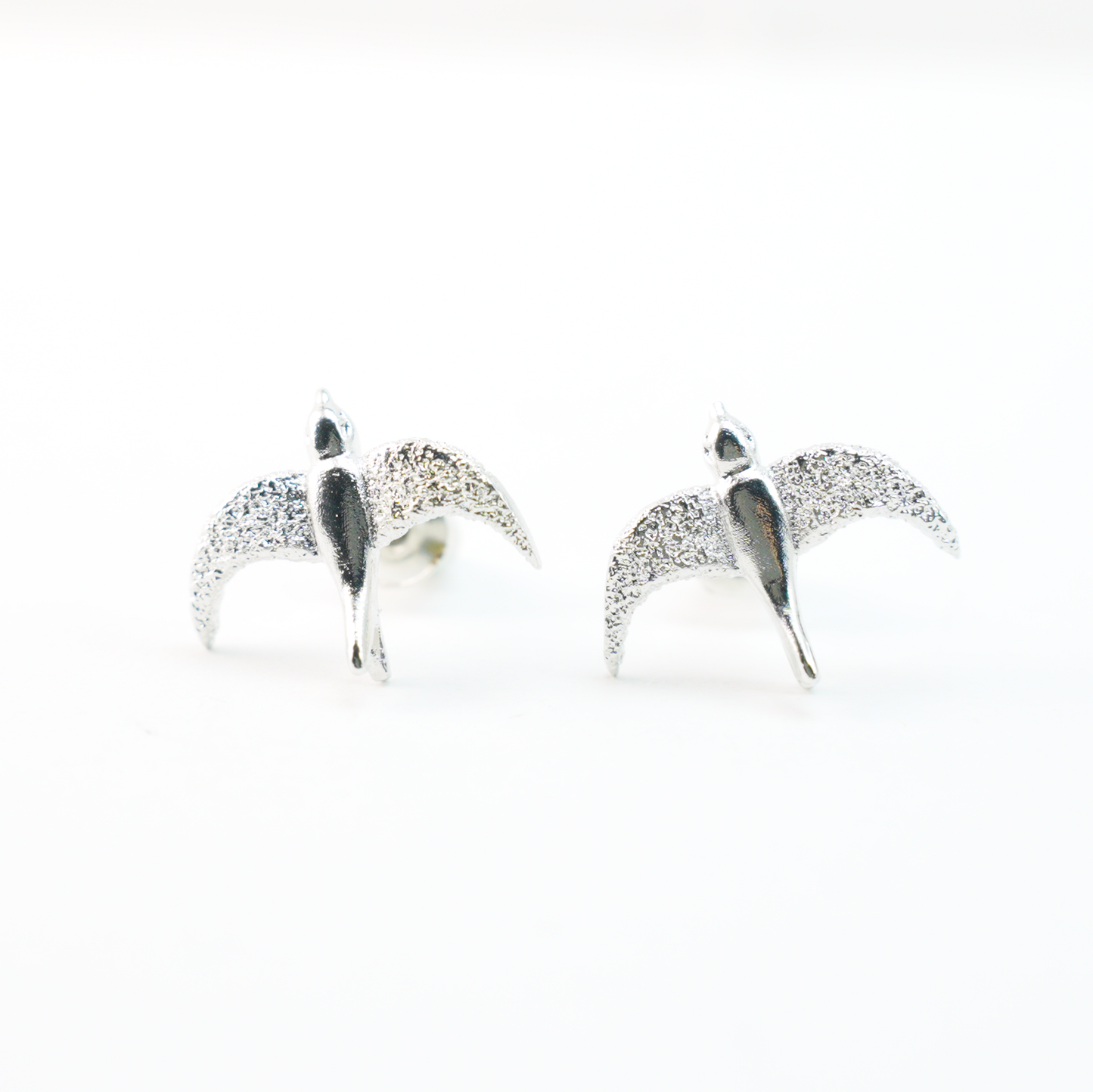 Flying Bird Stud Earrings | Delicate Nature-Inspired Jewelry for Her