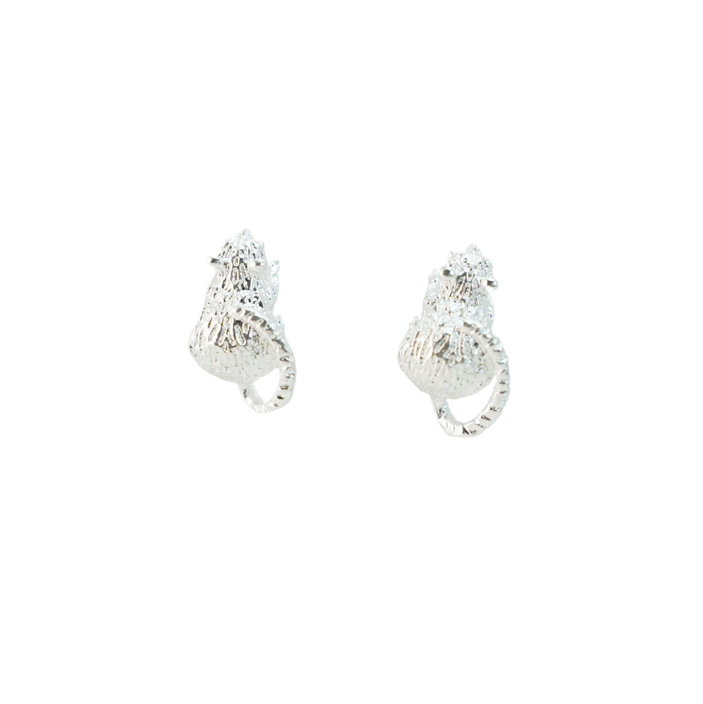 Cute Mouse Stud Earrings | Animal Miniature Earrings | Gift Idea