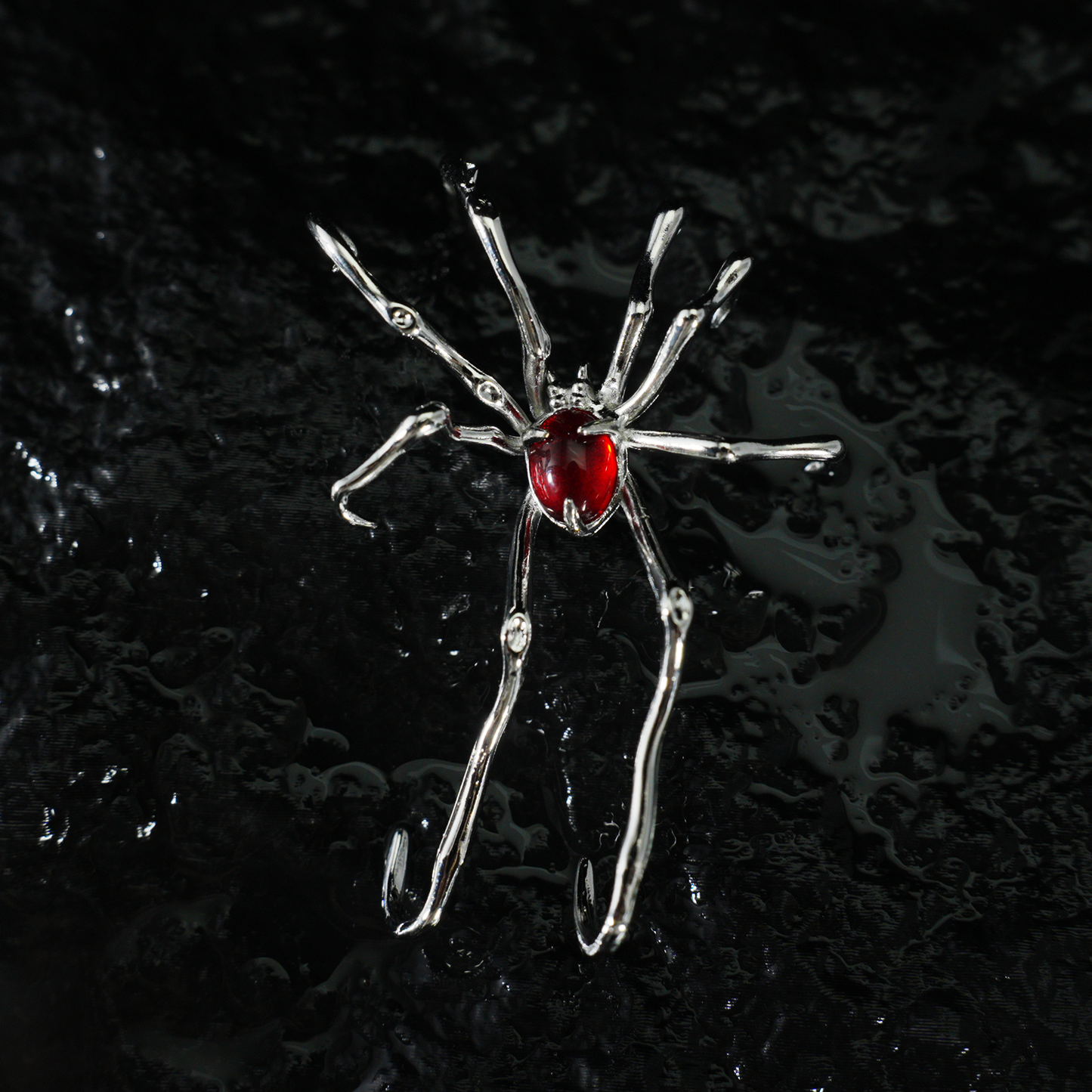 Gothic spider earrings | mysterious amulet design | witch dark style jewelry | Personalized Outfit Recommendations