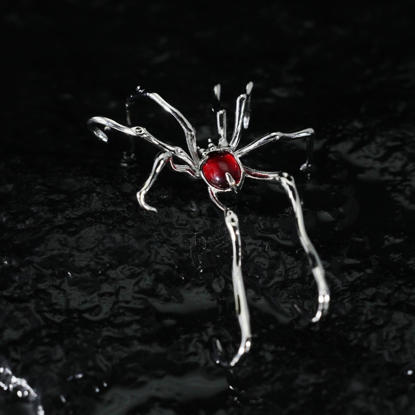 Gothic spider earrings | mysterious amulet design | witch dark style jewelry | Personalized Outfit Recommendations