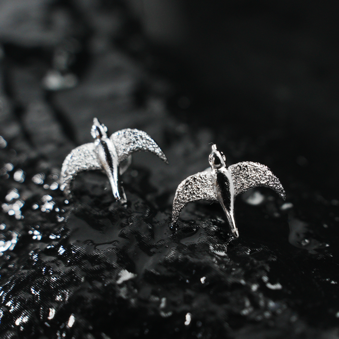 Flying Bird Stud Earrings | Delicate Nature-Inspired Jewelry for Her