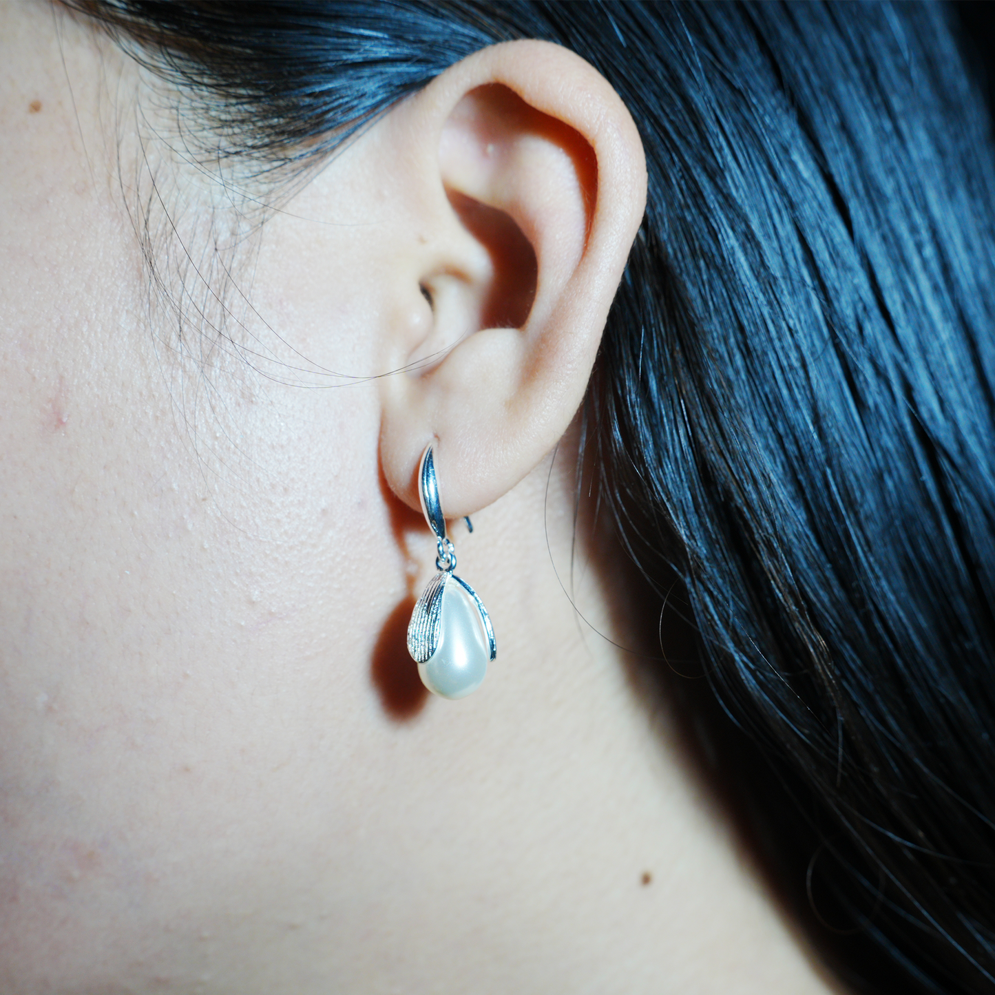 Graceful Teardrop Earrings | Elegant Dangle Hooks for Women | Timeless Gift for Her