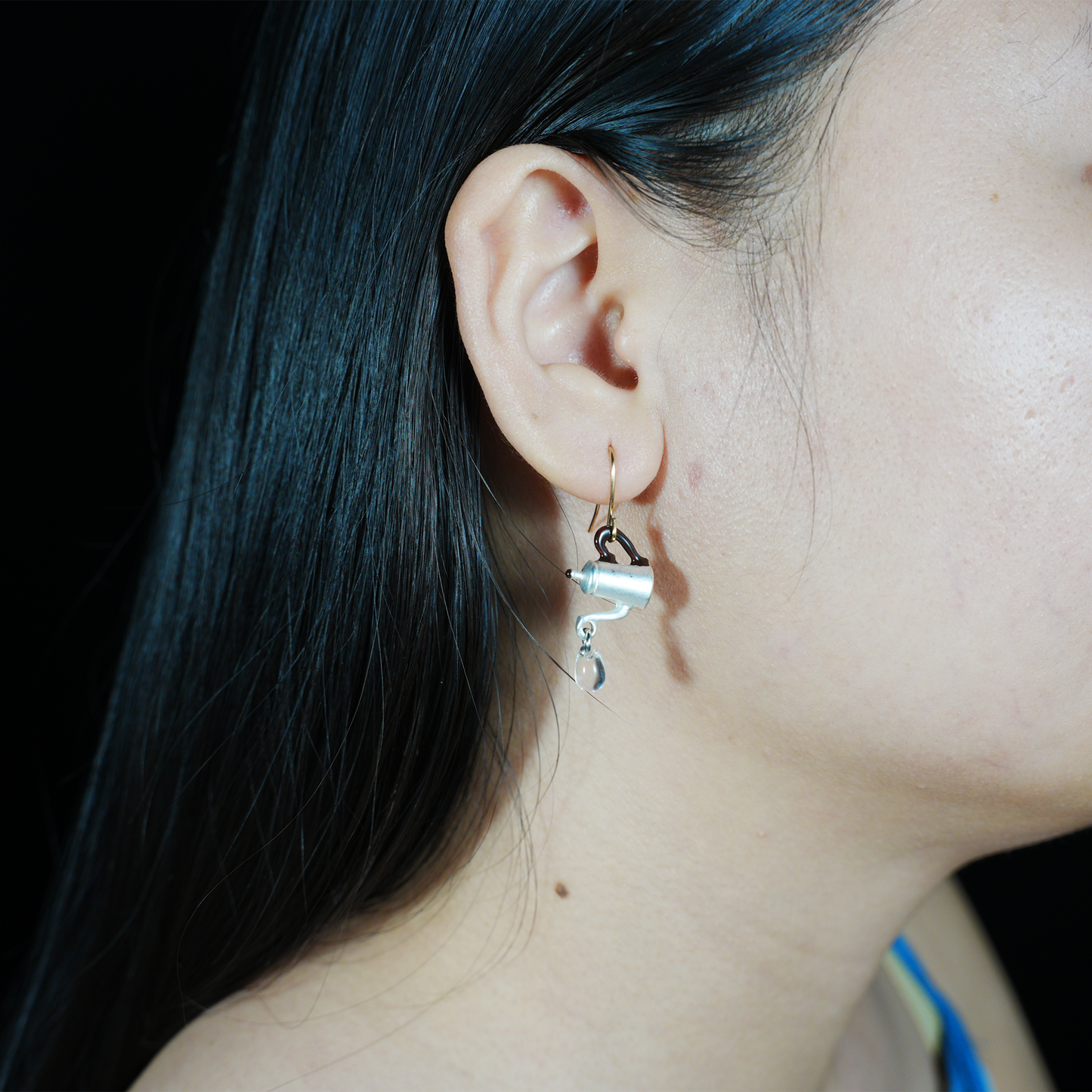 Coffee Kettle & Dripper Earrings | Asymmetrical Cafe-Inspired Studs | Whimsical Jewelry for Coffee Lovers