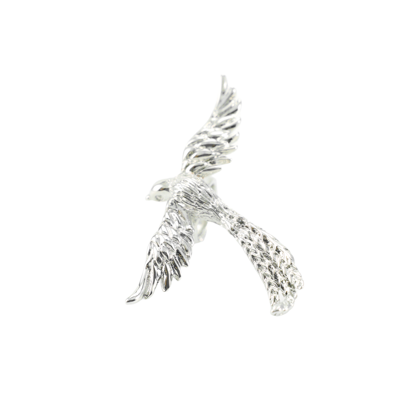 Soaring Bird Ohrmanschette Freiheit im Flug Eleganter Statement-Schmuck