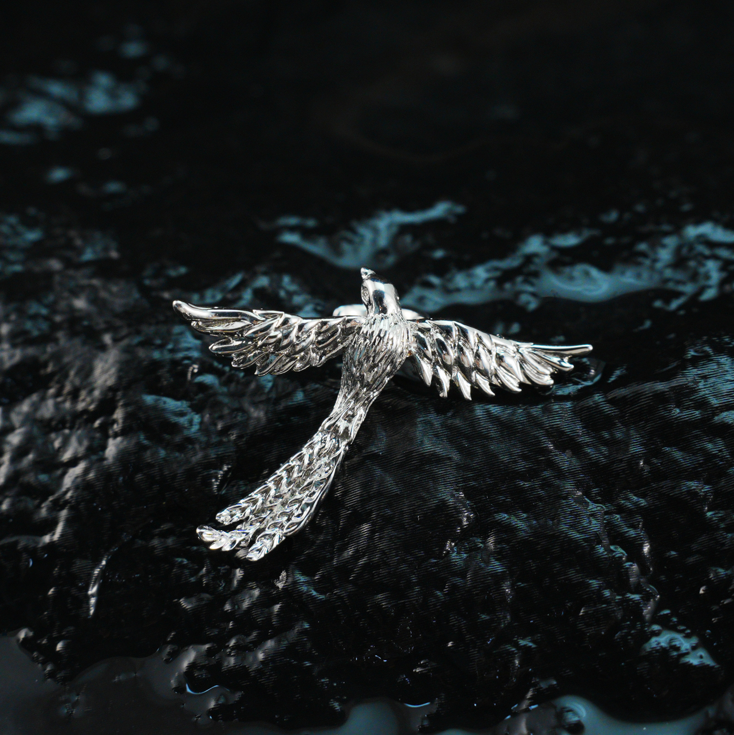 Soaring Bird Ohrmanschette Freiheit im Flug Eleganter Statement-Schmuck