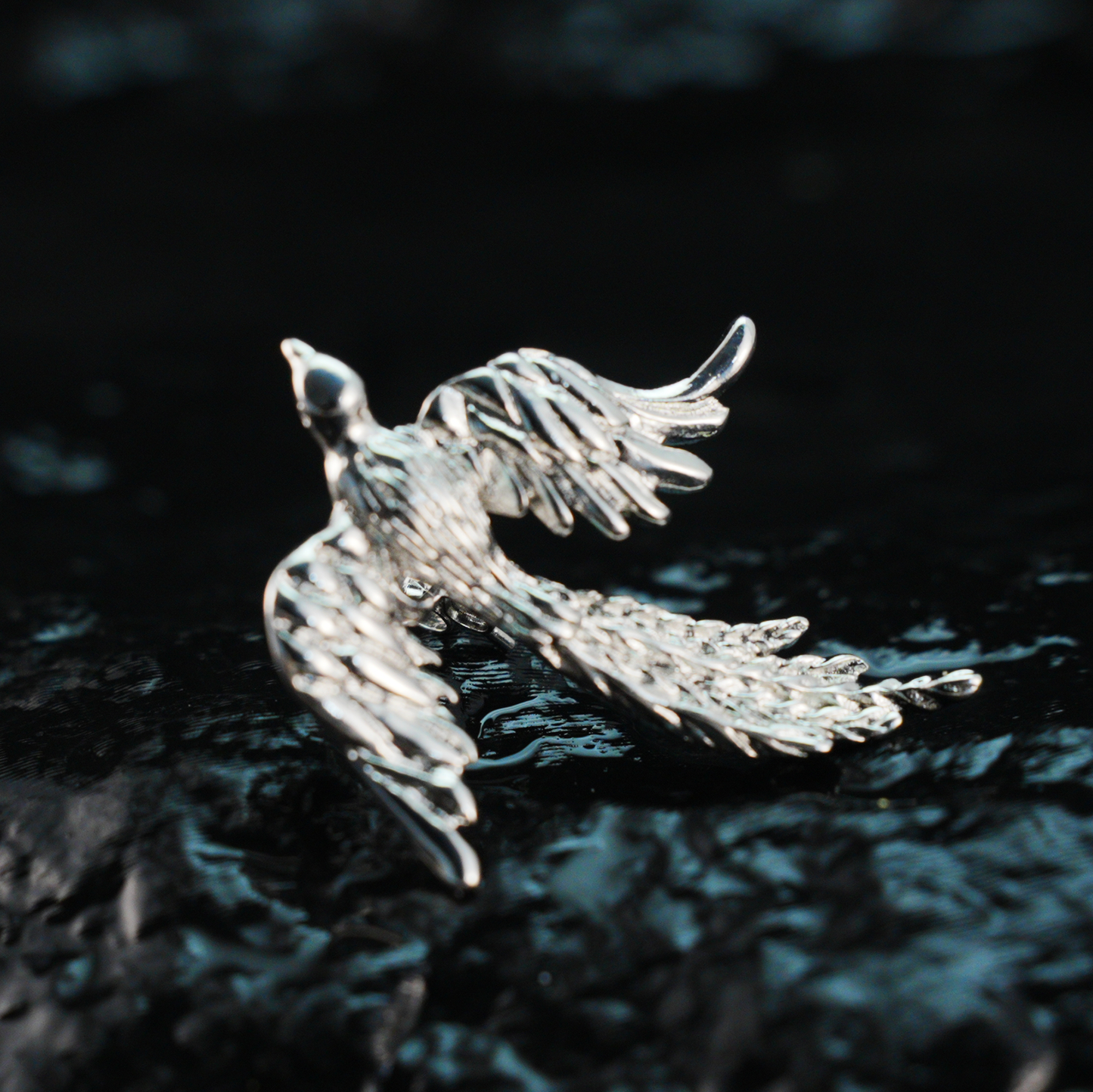 Soaring Bird Ohrringe Freiheit Flügel Design Leicht Messing Schmuck