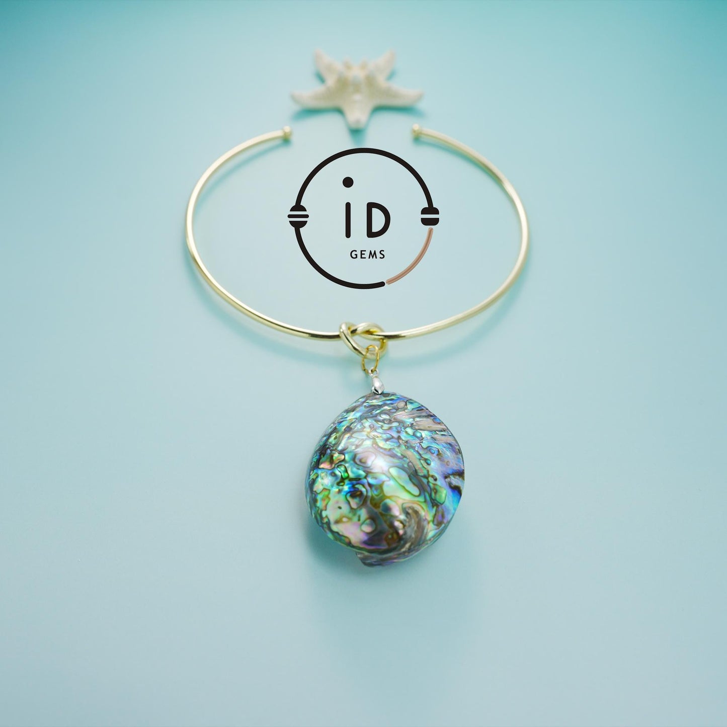 Natürliche Abalone-Muschelkette | Heilende Meeresenergie | Handgefertigtes vergoldetes Halsband | Boho-Sommerstil | Spirituelles Schmuckgeschenk