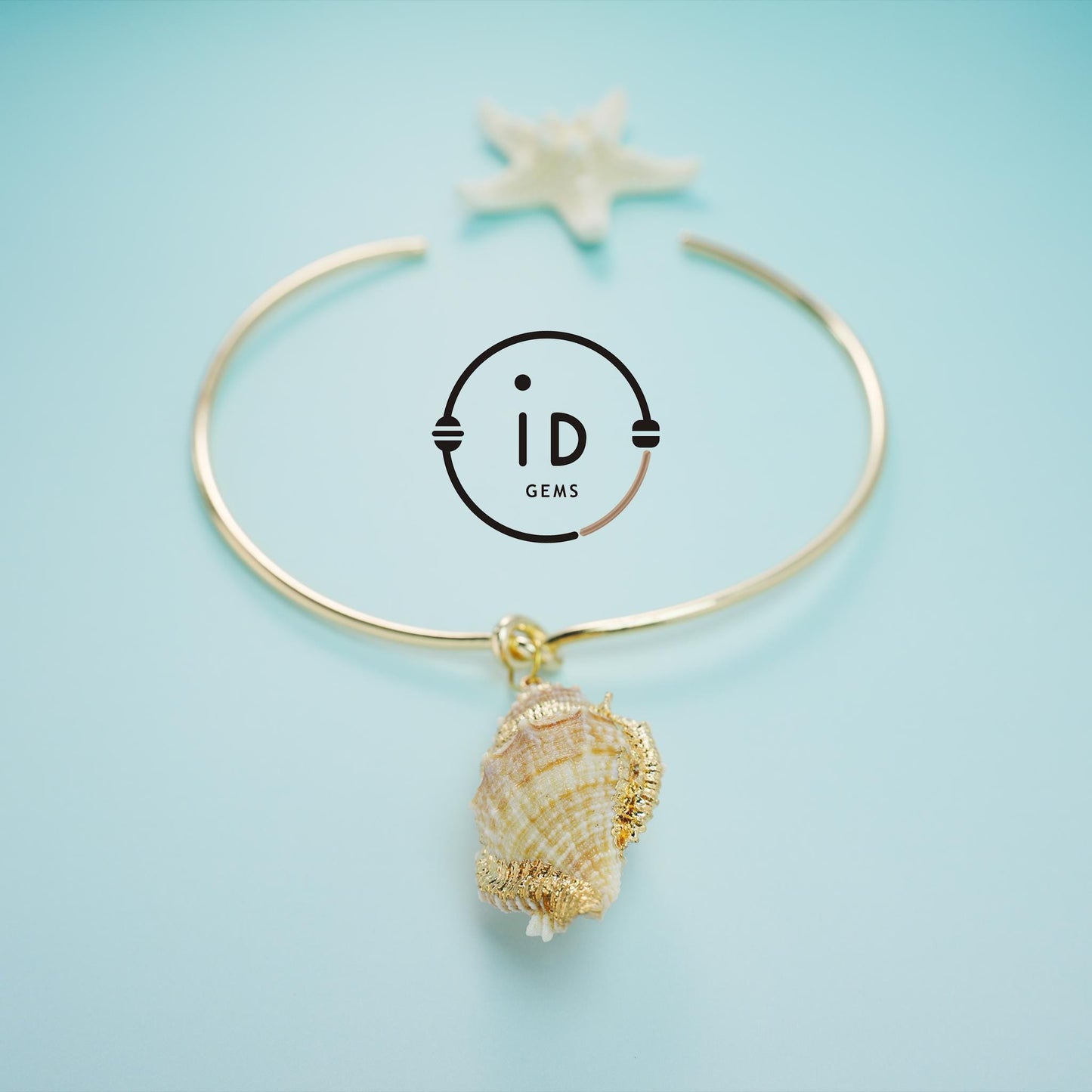 Choker Necklace with Natural Shell Pendant|Vintage Wire Design|Boho Summer Jewelry|Handmade Ocean-Inspired Gift