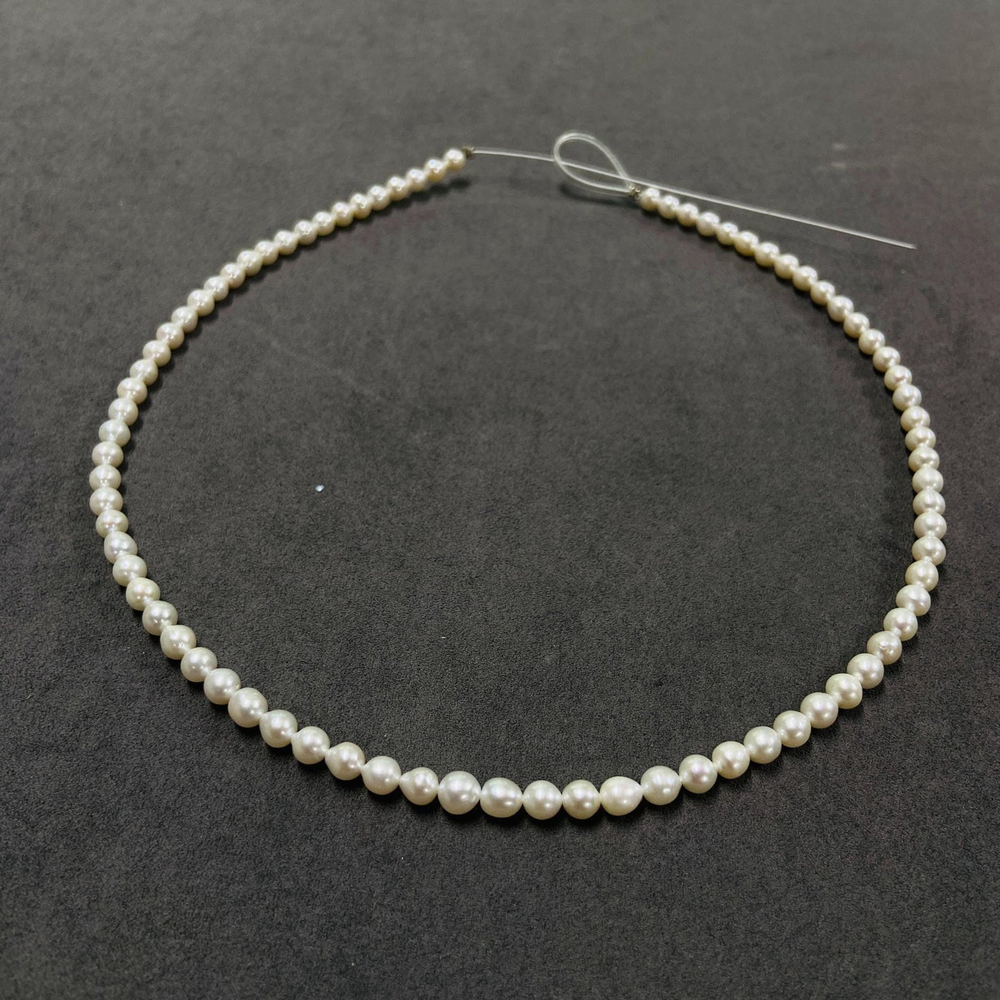 Natural Small Round Freshwater Pearls · 5mm · 40cm Strand · 13g | Smooth Lustrous Beads for DIY Bracelet & Necklace Making | Minimal Elegant Jewelry Supplies
