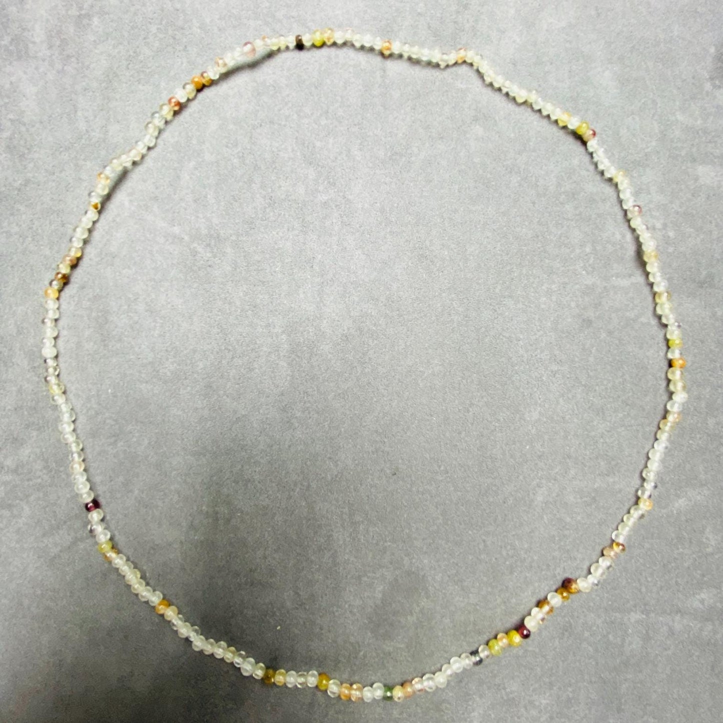 Natural Inclusion Quartz Loose Beads · 10 Strands 50 cm (3 mm, 6 g) · Unique Mineral Inclusions · DIY Bracelet & Necklace Making Supplies