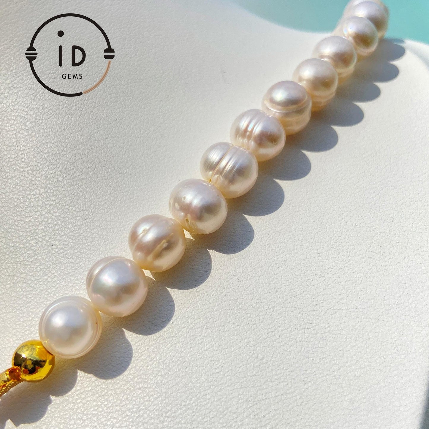 Baroque Pearl Necklace with Phantom Quartz Pendant|Nature-Inspired Beaded Necklace|Handmade Spiritual Jewelry Gift