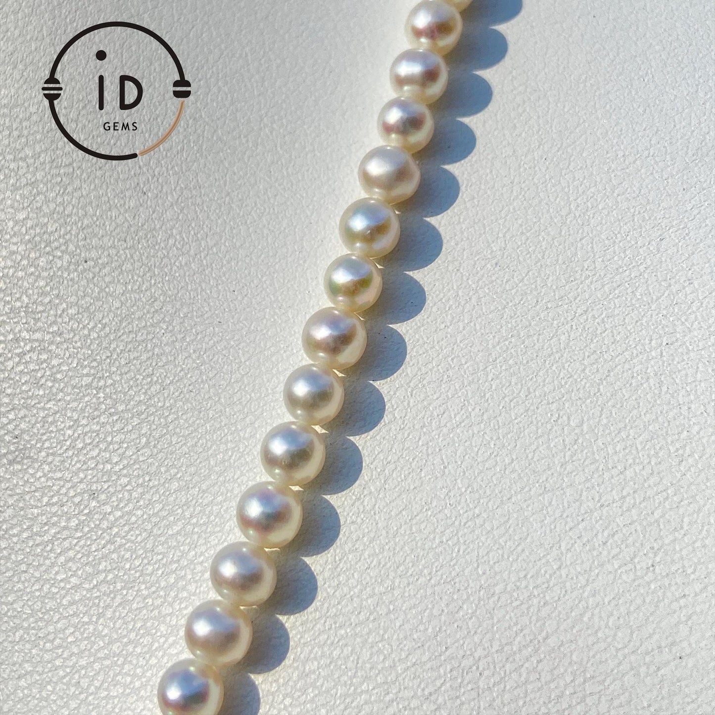 Natural Pearl Necklace with Dark Blue Sodalite Pendant|Round Freshwater Pearls|Handmade Elegant Jewelry|Unique Gift for Women