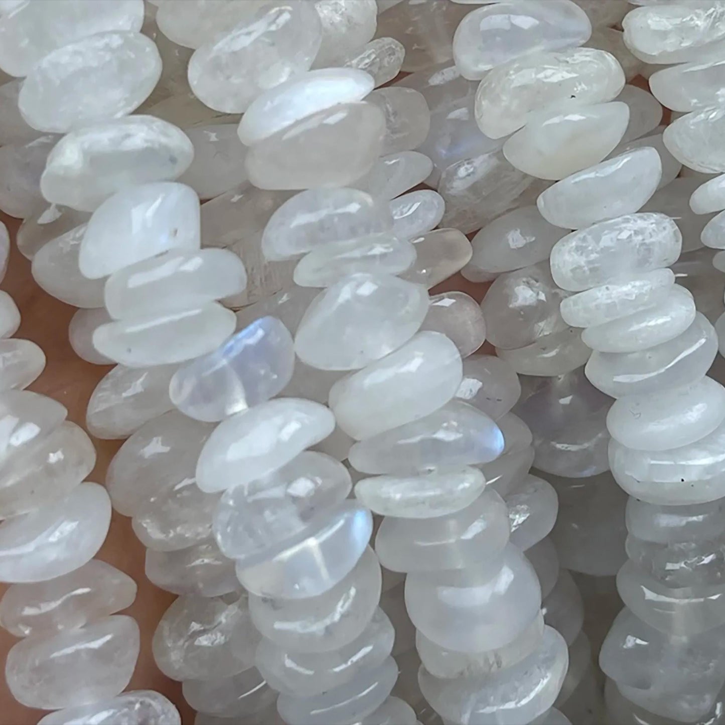 Old Mine Strawberry Quartz Nugget Chips 15mm · Semi-Translucent Pink · Faceted Raw Quartz Beads | DIY Bracelets, Necklaces & Earrings