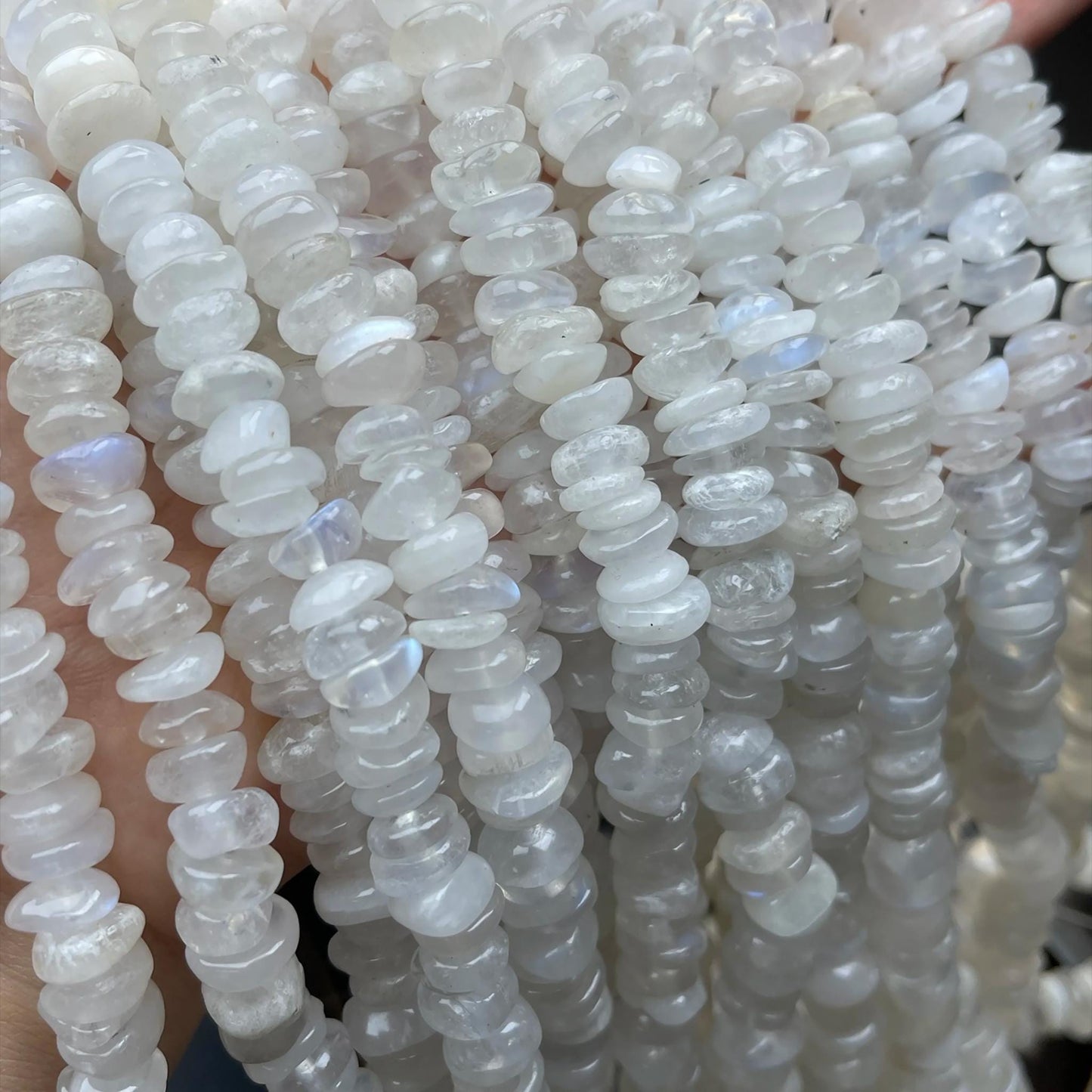 Old Mine Strawberry Quartz Nugget Chips 15mm · Semi-Translucent Pink · Faceted Raw Quartz Beads | DIY Bracelets, Necklaces & Earrings