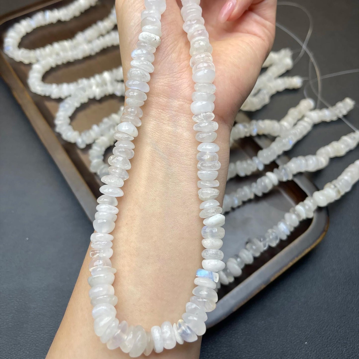 Old Mine Strawberry Quartz Nugget Chips 15mm · Semi-Translucent Pink · Faceted Raw Quartz Beads | DIY Bracelets, Necklaces & Earrings