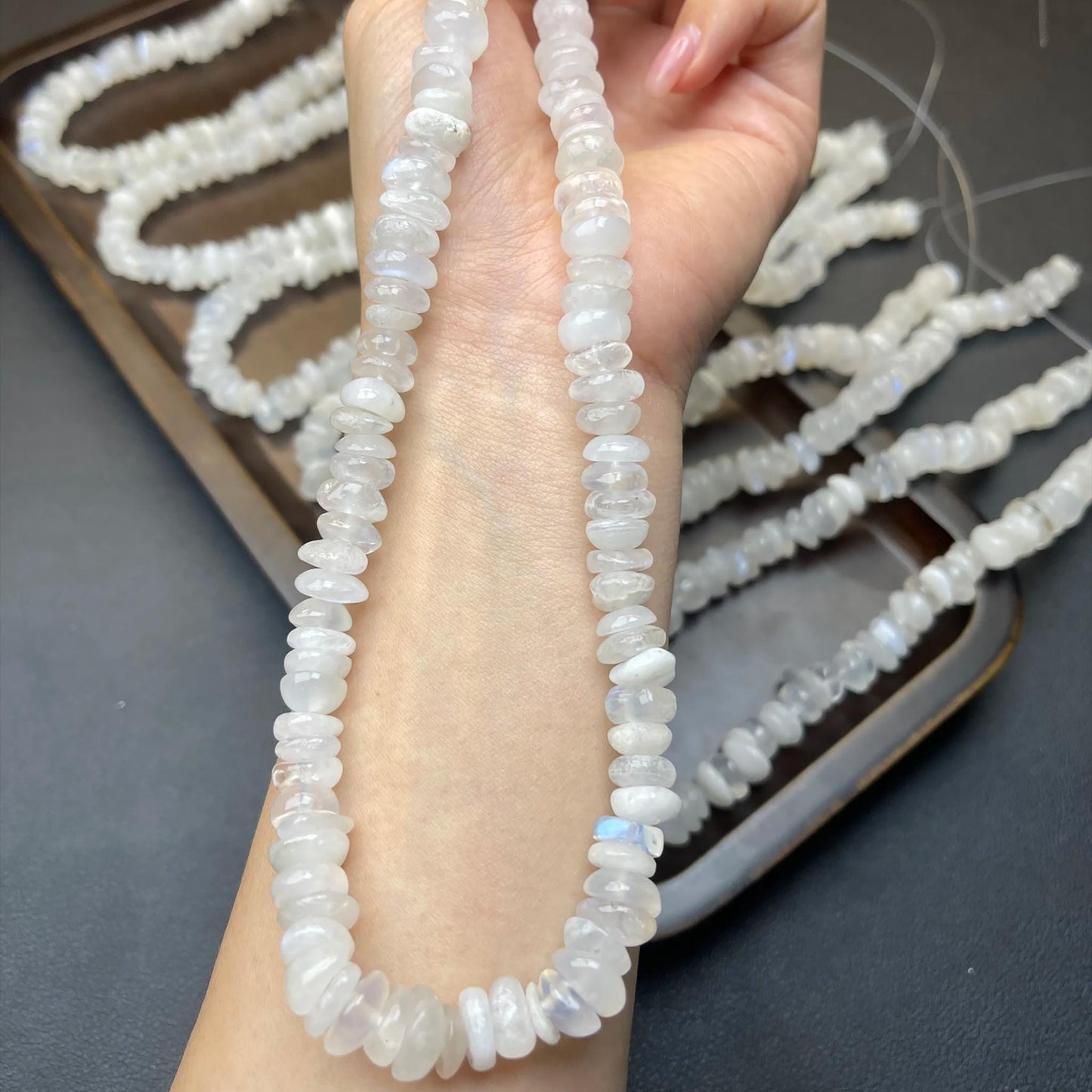 Old Mine Strawberry Quartz Nugget Chips 15mm · Semi-Translucent Pink · Faceted Raw Quartz Beads | DIY Bracelets, Necklaces & Earrings