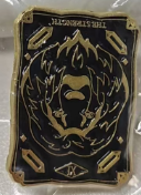 Gothic Tarot "The Strength" Pin – Courage & Inner Power Enamel Brooch Gift