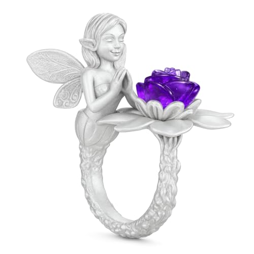 Flower Language Dreamkeeper Ring, Opa Goddess Soul Symbol, Protection of Wishes and Inspiration, Jewelry of Dream Fulfillment