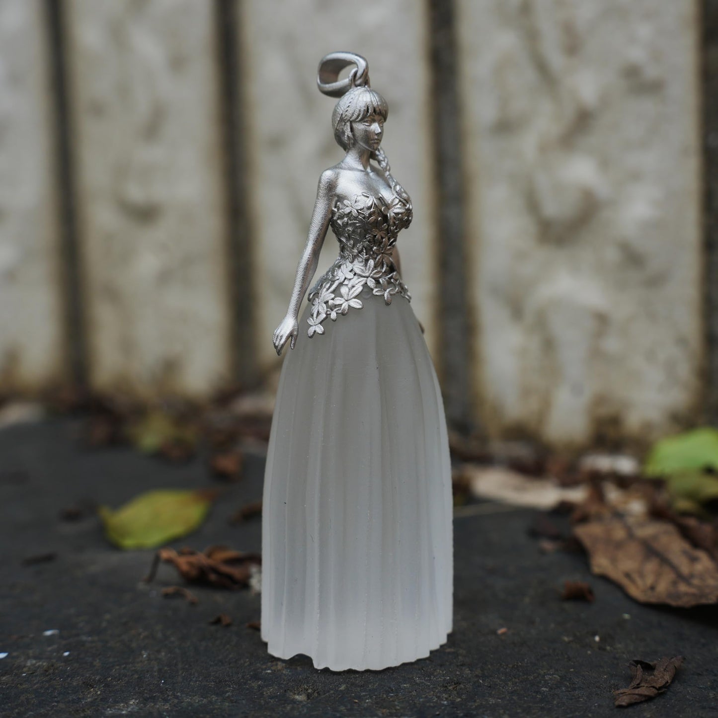 Moonlit Vow White Quartz Pendant | 925 Silver Spiritual Necklace for Women | Symbol of Peace, Strength & Devotion | Handcrafted Minimalist Jewelry Gift