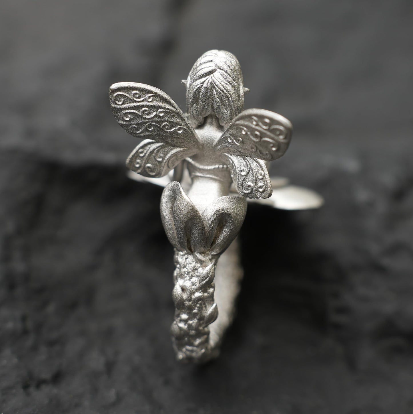 Flower Language Dreamkeeper Ring, Opa Goddess Soul Symbol, Protection of Wishes and Inspiration, Jewelry of Dream Fulfillment