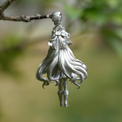 Cancer Zodiac Pendant in 925 Silver with Amazonite | Handmade Star Sign Necklace for Astrology Lovers | Gentle Protection Amulet Jewelry Gift