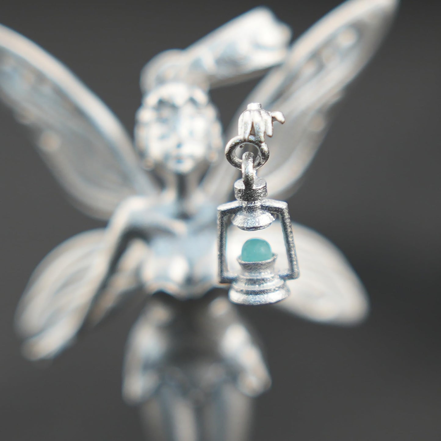 Handmade Fairy Pendant | 925 Sterling Silver Fantasy Jewelry | Magical Talisman for Fairy Tale & Magic Lovers | Enchanted Gift for Her