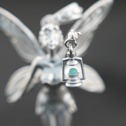 Handmade Fairy Pendant | 925 Sterling Silver Fantasy Jewelry | Magical Talisman for Fairy Tale & Magic Lovers | Enchanted Gift for Her