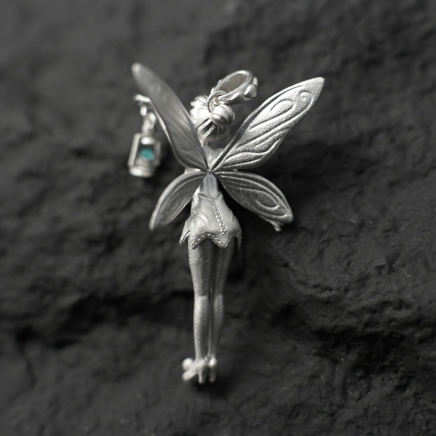 Handmade Fairy Pendant | 925 Sterling Silver Fantasy Jewelry | Magical Talisman for Fairy Tale & Magic Lovers | Enchanted Gift for Her