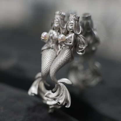 Pisces Guardian Pendant | 925 Sterling Silver & Pearl Necklace | Handcrafted Zodiac Jewelry Gift for Dreamers & Astrology Lovers