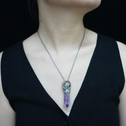 Handcrafted Castle Pendant, 925 Silver, Unique Fantasy Jewelry, Magic Castle Necklace, Perfect Fantasy Gift, Mystical Jewelry