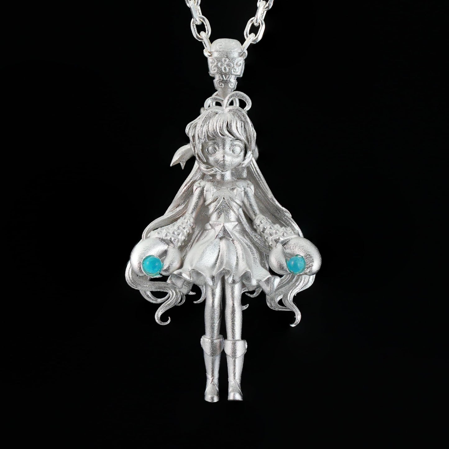 Cancer Zodiac Pendant in 925 Silver with Amazonite | Handmade Star Sign Necklace for Astrology Lovers | Gentle Protection Amulet Jewelry Gift