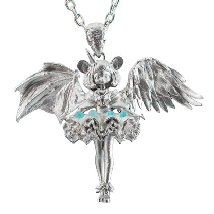 Gemini Duality Pendant | Handmade 925 Silver Zodiac Jewelry with Amazonite | Astrological Charm for Balance & Sisterhood | Gift for Her