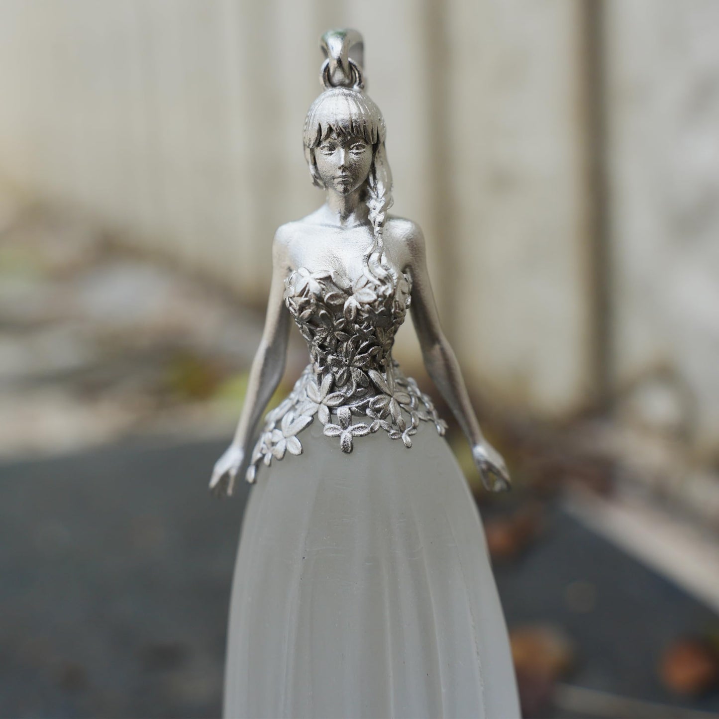 Moonlit Vow White Quartz Pendant | 925 Silver Spiritual Necklace for Women | Symbol of Peace, Strength & Devotion | Handcrafted Minimalist Jewelry Gift