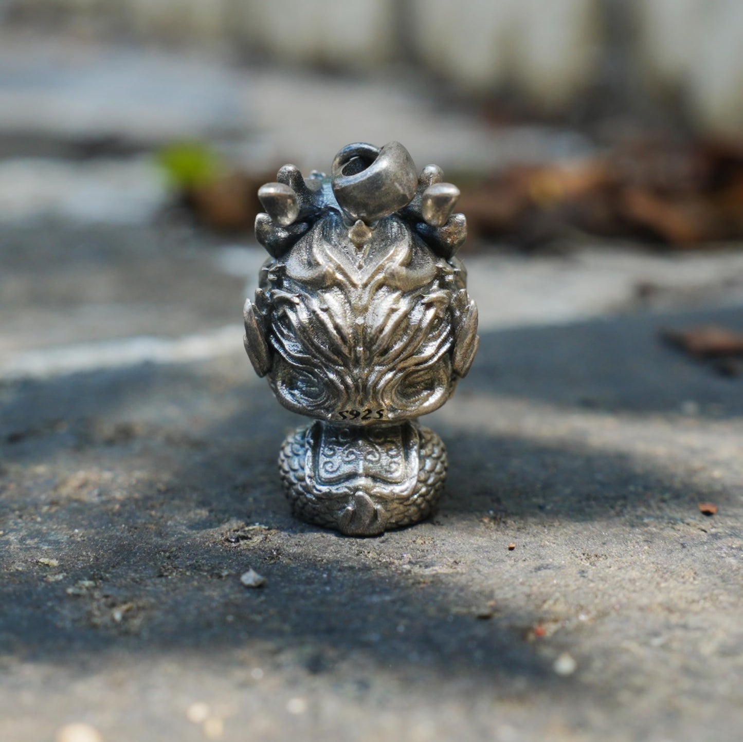 Dragon Guardian Pendant | Handcrafted Totem Amulet | Spiritual Protector Necklace | Eastern Mythical Beast Jewelry