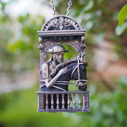 Silent Farewell Pendant | Handmade 925 Silver & Black Jade Horse Necklace | Emotional Keepsake Jewelry for Animal Lovers & Soulful Spirits