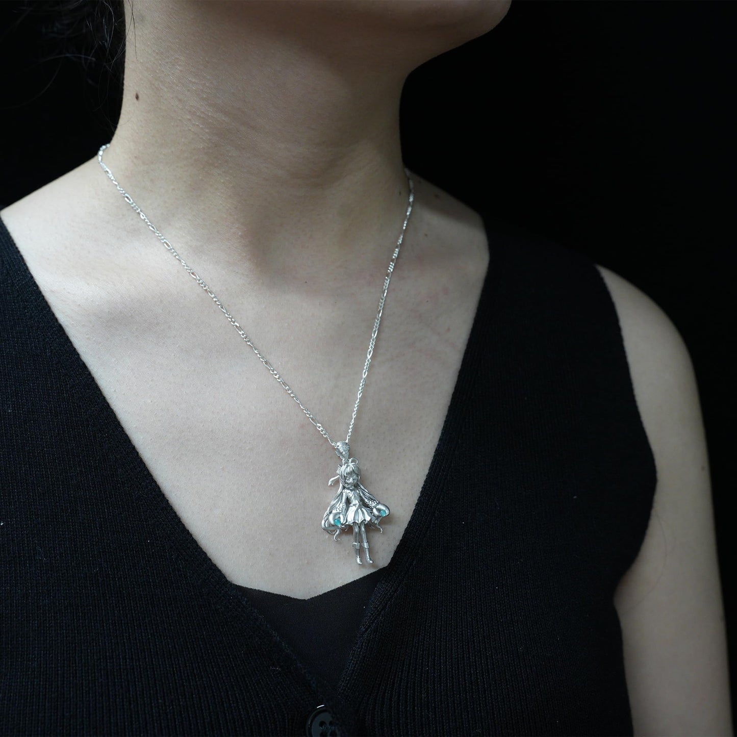 Cancer Zodiac Pendant in 925 Silver with Amazonite | Handmade Star Sign Necklace for Astrology Lovers | Gentle Protection Amulet Jewelry Gift