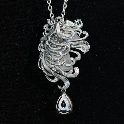 Unicorn Totem Necklace in 925 Sterling Silver | Handmade Fantasy Jewelry Gift for Her