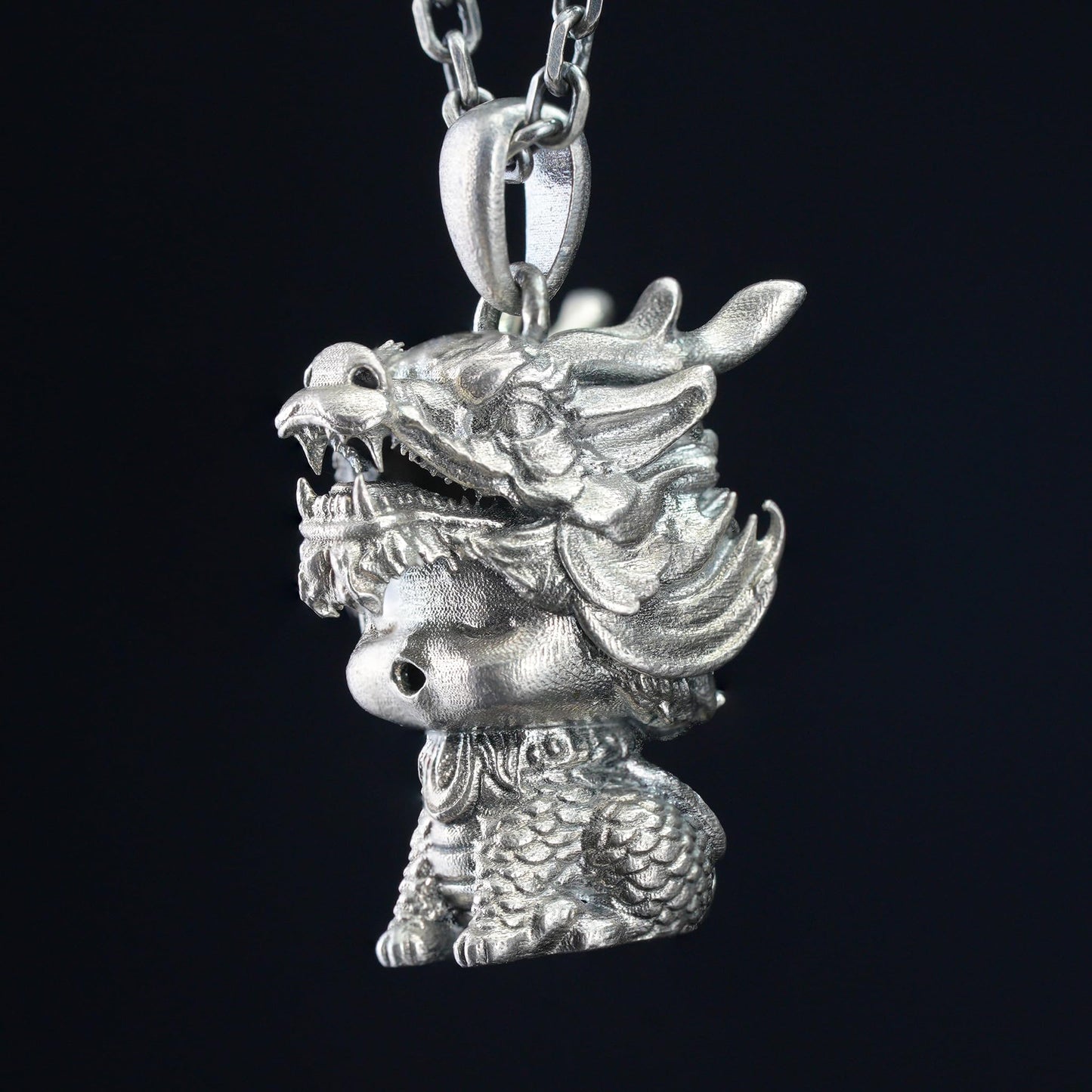 Dragon Guardian Pendant | Handcrafted Totem Amulet | Spiritual Protector Necklace | Eastern Mythical Beast Jewelry