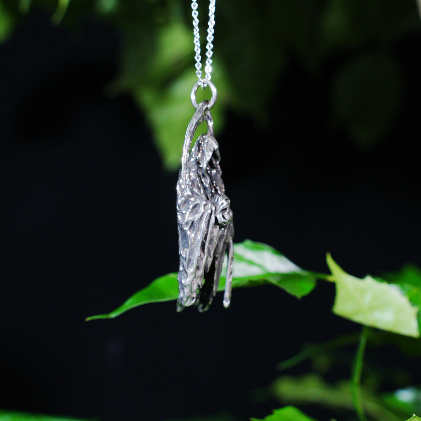Gothic Grim Reaper Pendant, Dark Amulet Necklace, Hooded Scythe Figure Jewelry, Punk Occult Style for Gothic Outfit & Spiritual Wearers