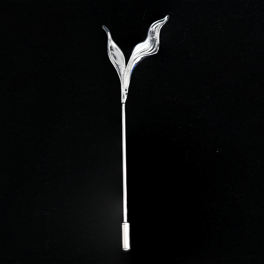 Sprout of Life Brooch - Nature-Inspired Minimalist Design, Symbolizing New Beginnings and Hope