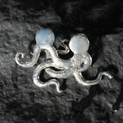 Einzigartige Oktopus-Brosche für Herrenanzüge, kreatives Finish-Design, personalisiertes High-End-Accessoire, ideal für geschäftliche und formelle Anlässe