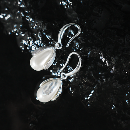Graceful Teardrop Earrings | Elegant Dangle Hooks for Women | Timeless Gift for Her