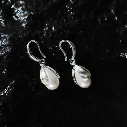 Graceful Teardrop Earrings | Elegant Dangle Hooks for Women | Timeless Gift for Her