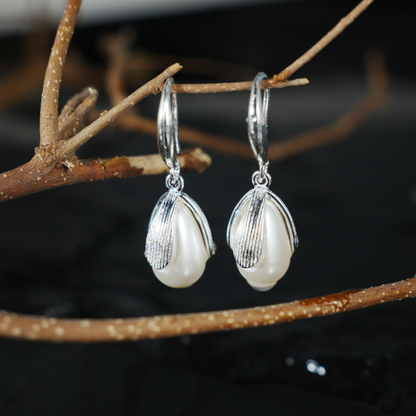 Graceful Teardrop Earrings | Elegant Dangle Hooks for Women | Timeless Gift for Her